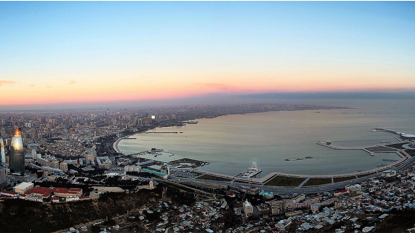 Places in Azerbaijan with a population exceeding 100 thousand people