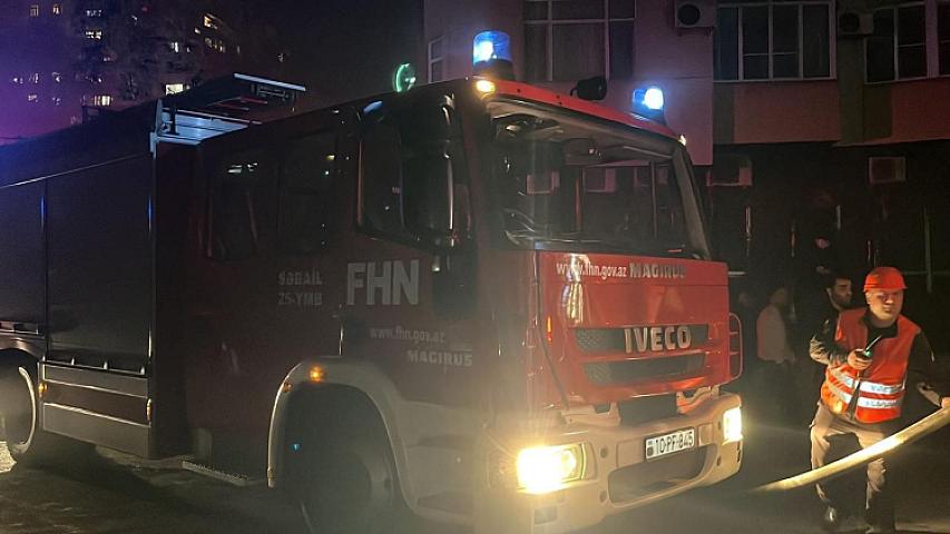 Bakıda baş verən yanğınla bağlı cinayət işi açıldı - 