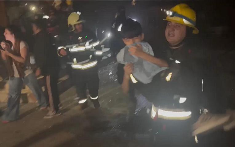 Yanğında xəsarət alanların vəziyyəti 