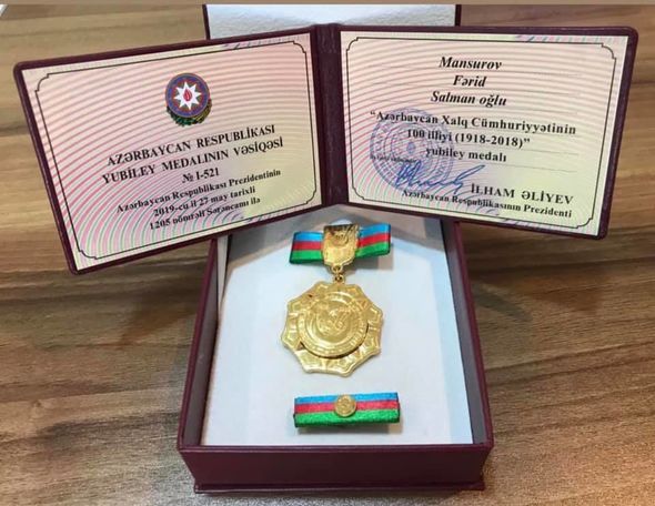 Tanınmış idmançı və veteranlarımıza yubiley medalı verildi - FOTO