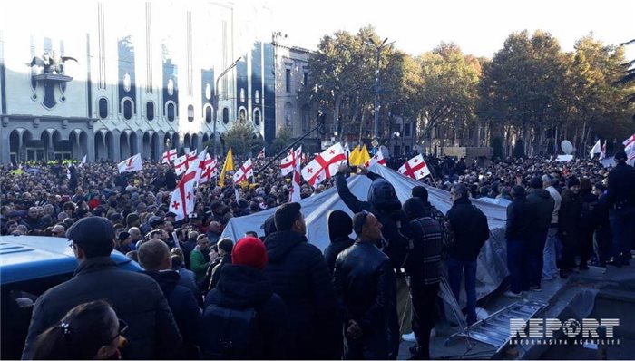 Tbilisidə etiraz aksiyasında 5500 nəfər iştirak edib- FOTO,YENİLƏNİB