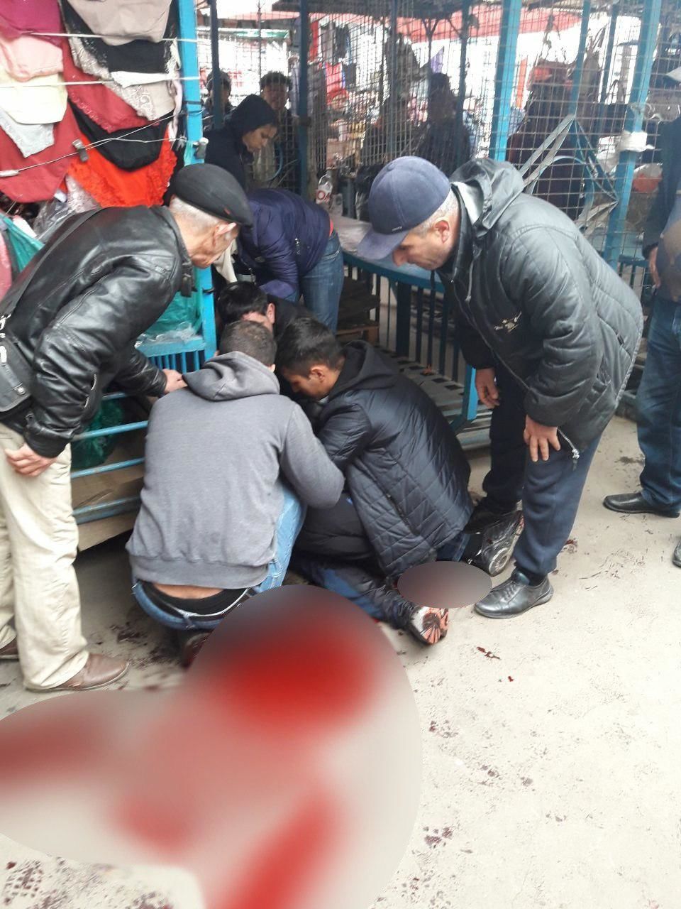 Mərkəzi Bazarda qan tökən azərbaycanlılar belə saxlanıldı – VİDEO