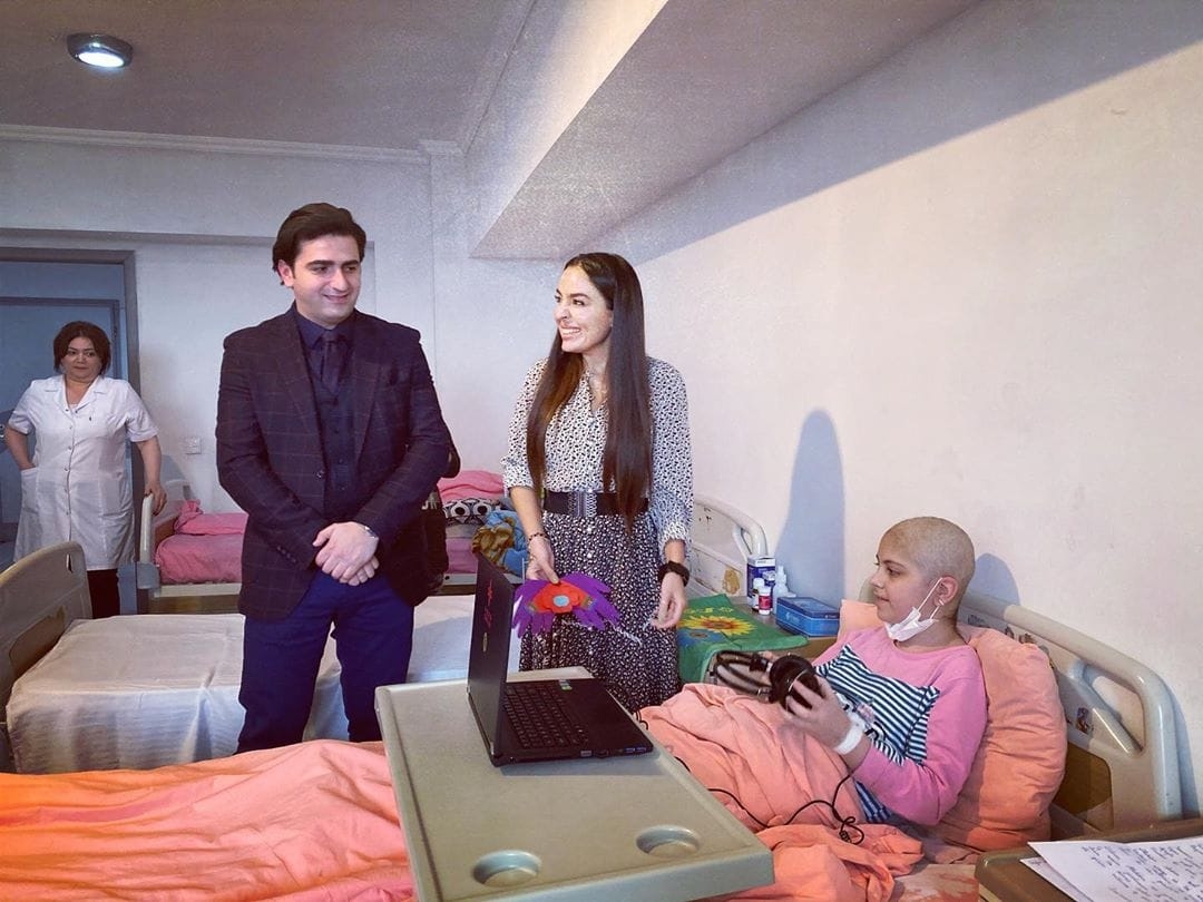 Leyla Əliyevanın xüsusi qayğıya ehtiyacı olan uşaqlar üçün distant təhsil layihəsi - FOTO