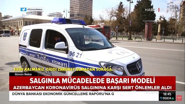 Azərbaycanın koronavirusla nümunəvi mübarizəsi Türkiyə mediasında - VİDEO