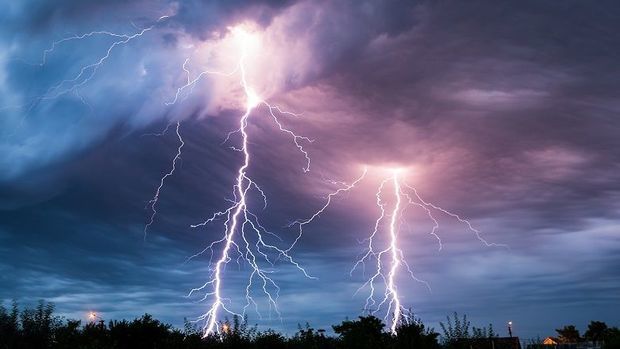 clouds and thunder lightnings and storm; Shutterstock ID 123174094; PO: website; Job: hillary Leo; Client: web