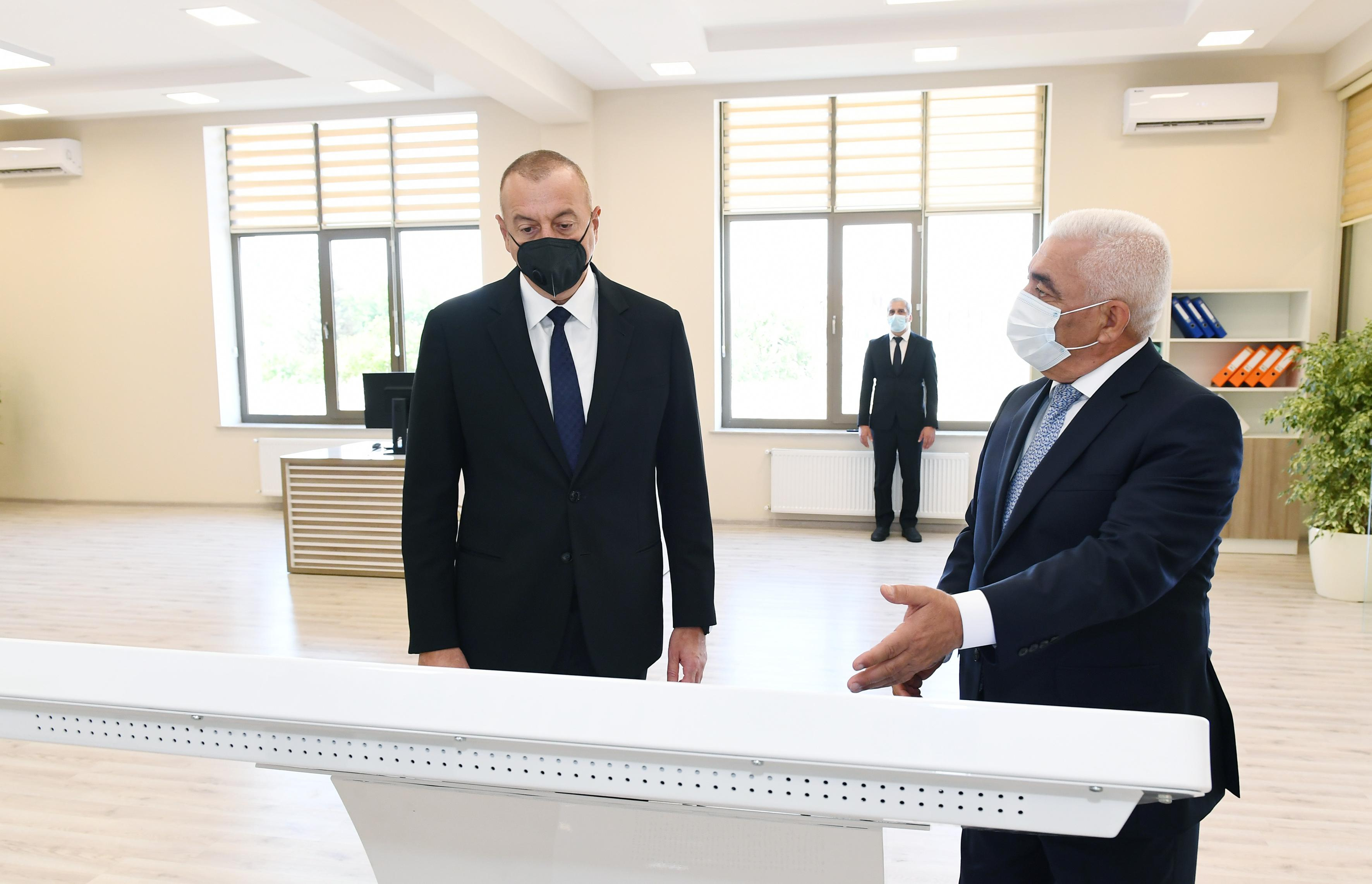 Prezident İlham Əliyev “Binəqədi” yarımstansiyasının açılışını edib - FOTO