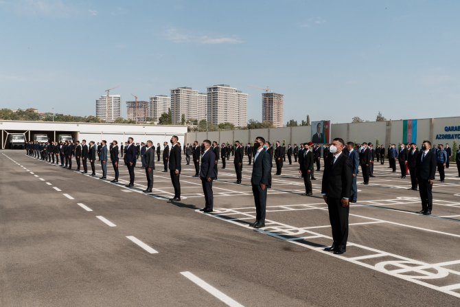 Vilayət Eyvazov polis olmaq istəyən gənclərlə görüşdü - FOTO