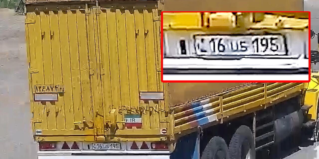 Xankəndinə İran maşınları axışır: saxta nömrələrlə - FOTO - TƏFƏRRÜAT