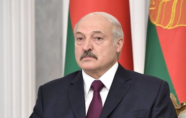 MINSK, BELARUS - JUNE 19, 2018: The President of Belarus Alexander Lukashenko during a meeting with the president of Russia. Alexei Nikolsky/Russian Presidential Press and Information Office/TASS

Áåëîðóññèÿ. Ìèíñê. Ïðåçèäåíò Áåëîðóññèè Àëåêñàíäð Ëóêàøåíêî âî âðåìÿ âñòðå÷è ñ ïðåçèäåíòîì ÐÔ Â.Ïóòèíûì. Àëåêñåé Íèêîëüñêèé/ïðåññ-ñëóæáà ïðåçèäåíòà ÐÔ/ÒÀÑÑ