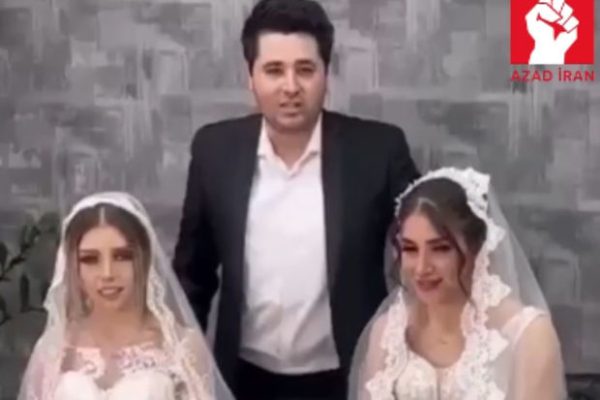 İranda bir bəy iki xanımla evlənib – VİDEO